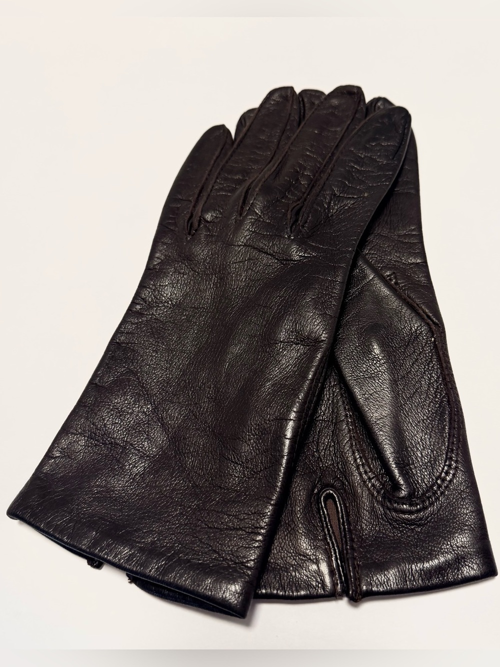 Fownes Vintage Brown Woman’s Genuine Leather DrivingGloves-Timeless Style